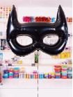 Фольгированная кошачья маска с гелием